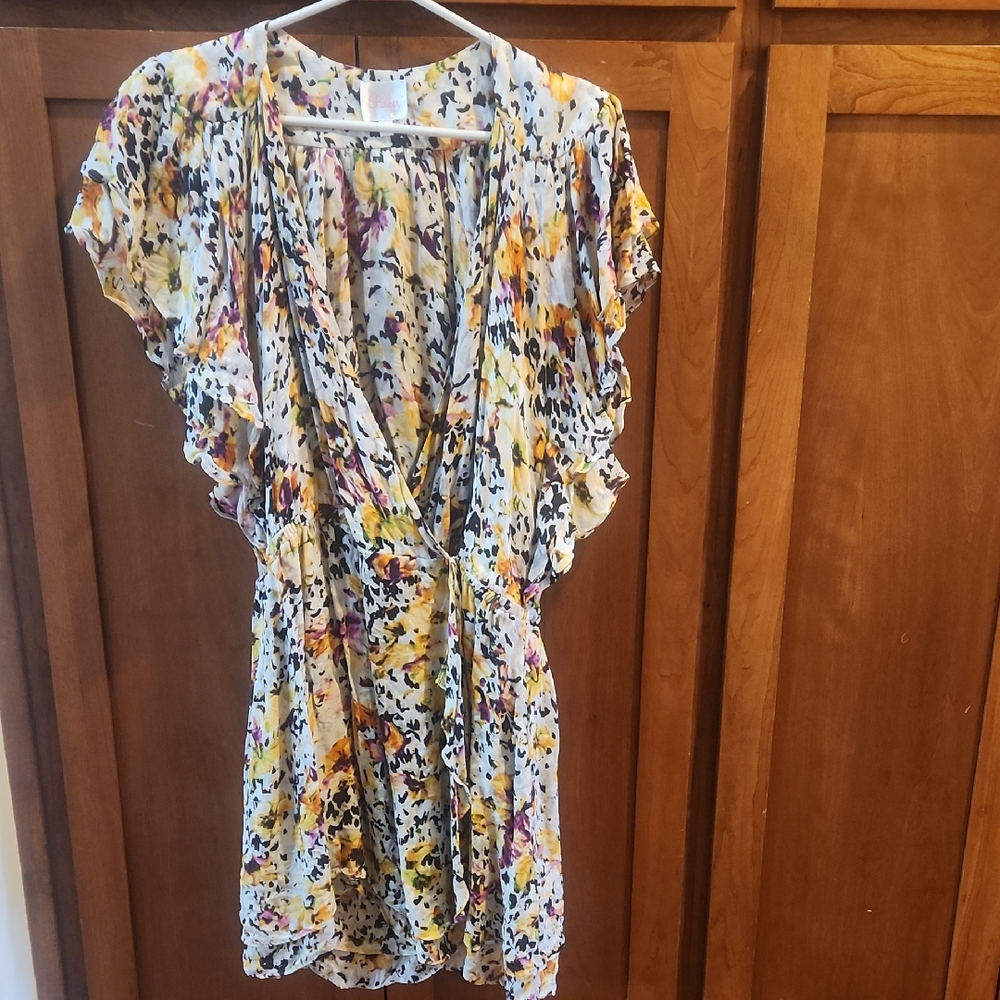 Parker Multicolor Floral Mini Dress